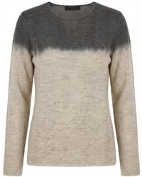 Prada - Round Neck Wool Sweater - Lyst
