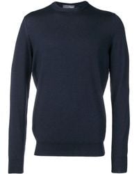 Drumohr - Long Sleeve Crew-Neck Sweater - Lyst