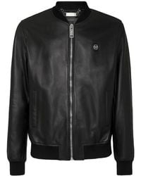 Philipp Plein - Zip Bomber Jacket - Lyst