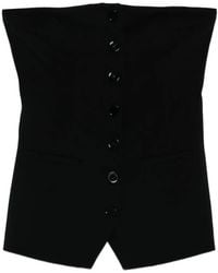 Patrizia Pepe - Button Top - Lyst