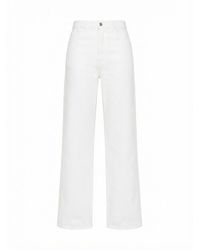 Patrizia Pepe - Straight High Waist Jeans - Lyst