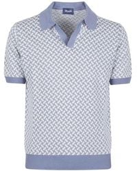 Drumohr - 'Razor Blade' Polo - Lyst