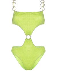 Oséree - Lime Lumiere Ring Swimsuit - Lyst