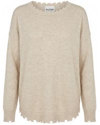 Kujten - 'Mela' Round Neck Sweater - Lyst