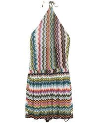 Missoni - Halter Chevron Knitwear - Lyst
