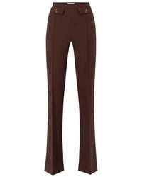 Elisabetta Franchi - Flared Trousers - Lyst