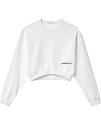 hinnominate - Cropped Sweatshirt - Lyst