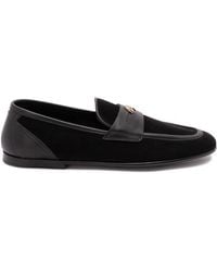 Dolce & Gabbana - Suede Loafers - Lyst