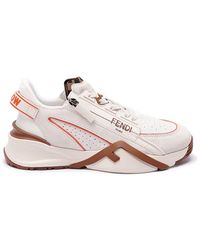 Fendi - ` Flow` Low-Top Sneakers - Lyst