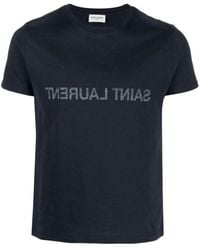 Saint Laurent - Reverse T-Shirt - Lyst