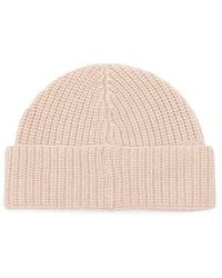 Brunello Cucinelli - Cashmere English Rib Knit Beanie - Lyst