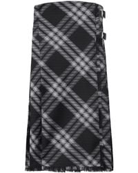 Burberry - Sleeveless Mini Dress - Lyst