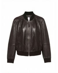Bully - Leather Jacket - Lyst