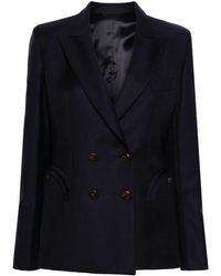 Blazé Milano - First Class Charmer Double-breasted Blazer - Lyst