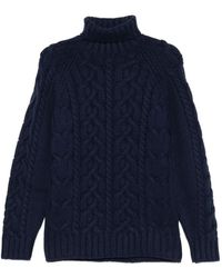 Brunello Cucinelli - Maglione A Collo Alto - Lyst
