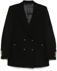Blazé Milano - Double-Breasted V-Neck Blazer - Lyst