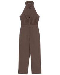 Patrizia Pepe - Poplin Jumpsuit - Lyst