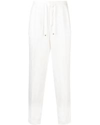Brunello Cucinelli - Straight-leg Linen Trousers - Lyst