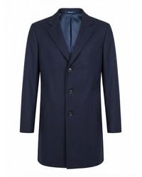 Drumohr - Single-Breasted Coat - Lyst