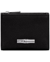 Longchamp - 'Le Roseau' Compact Wallet - Lyst