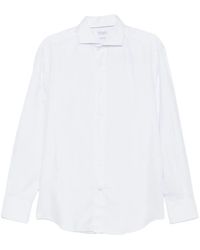 Brunello Cucinelli - Flannel Chevron Shirt - Lyst