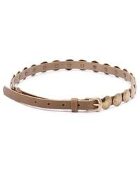 Golden Goose - 'Trinidad' Thin Belt With Studs - Lyst