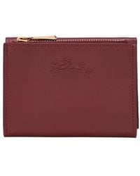Longchamp - 'Epure Timeless' Compact Wallet - Lyst