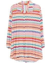Missoni - Chevron-Patterned Shirt - Lyst