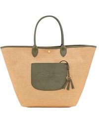 Longchamp - 'Le Panier Pliage' Large Basket - Lyst