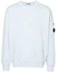 C.P. Company - Drop Shoulder Cotton Sweatshirt - Lyst