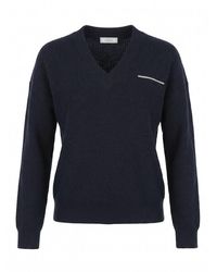 Peserico - V-Neck Sweater - Lyst