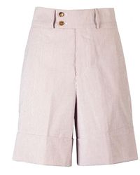 Berwich - High Waisted Bermuda Shorts - Lyst