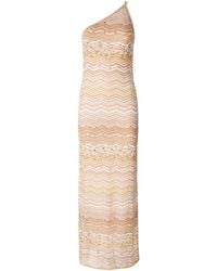 Missoni - Long One-Shoulder Dress - Lyst