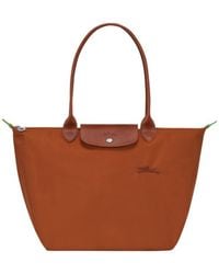 Longchamp - `le Pliage Green` Large Shopping Bag - Lyst