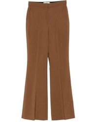 Fendi - Wool And Mohair Trousers - Lyst
