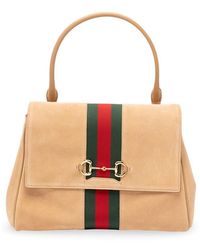 Gucci - Horsebit Web' Handbag - Lyst