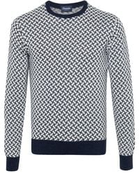 Drumohr - Long Sleeve Crew-Neck Sweater - Lyst