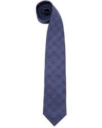 Brunello Cucinelli - Silk Tie With Pattern - Lyst
