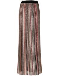 Missoni - Striped Long Skirt - Lyst