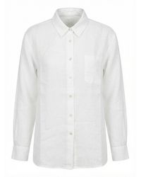 120% Lino - Short Sleeve Shirt - Lyst