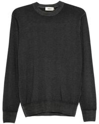 Altea - Long Sleeve Crew-Neck Sweater - Lyst