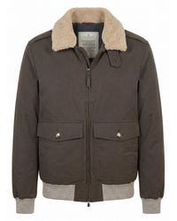 Brunello Cucinelli - Waxed Techno Cotton Bomber Jacket - Lyst