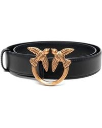 Pinko - 'Love Birds' Leather Belt - Lyst