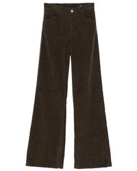Dondup - 'Amber' Wide Leg 5-Pocket Jeans - Lyst