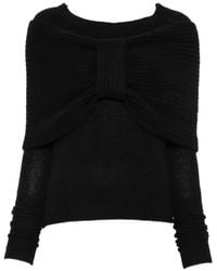 Ermanno Scervino - Bow-Detail Cashmere Sweater - Lyst