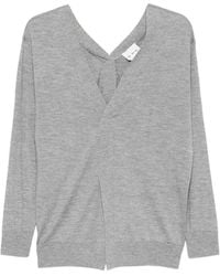 Sa Su Phi - Front And Back V-Neck Sweater - Lyst