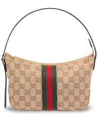 Gucci - Lunetta Gg Canvas Crossbody Bag - Lyst
