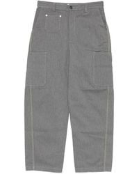 Givenchy - Denim Pants With Front 'Couture' Seams - Lyst