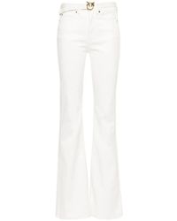 Pinko - Mid-rise Flared Jeans - Lyst