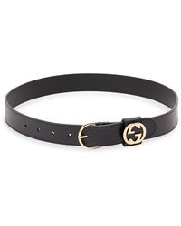Gucci - 'Interlocking Gg Loop' Belt - Lyst